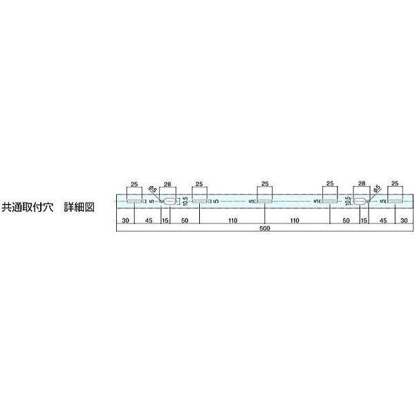 シロクマ 白熊印・デルタ忍び返しL形　FG-1L /1枚｜todakana｜03