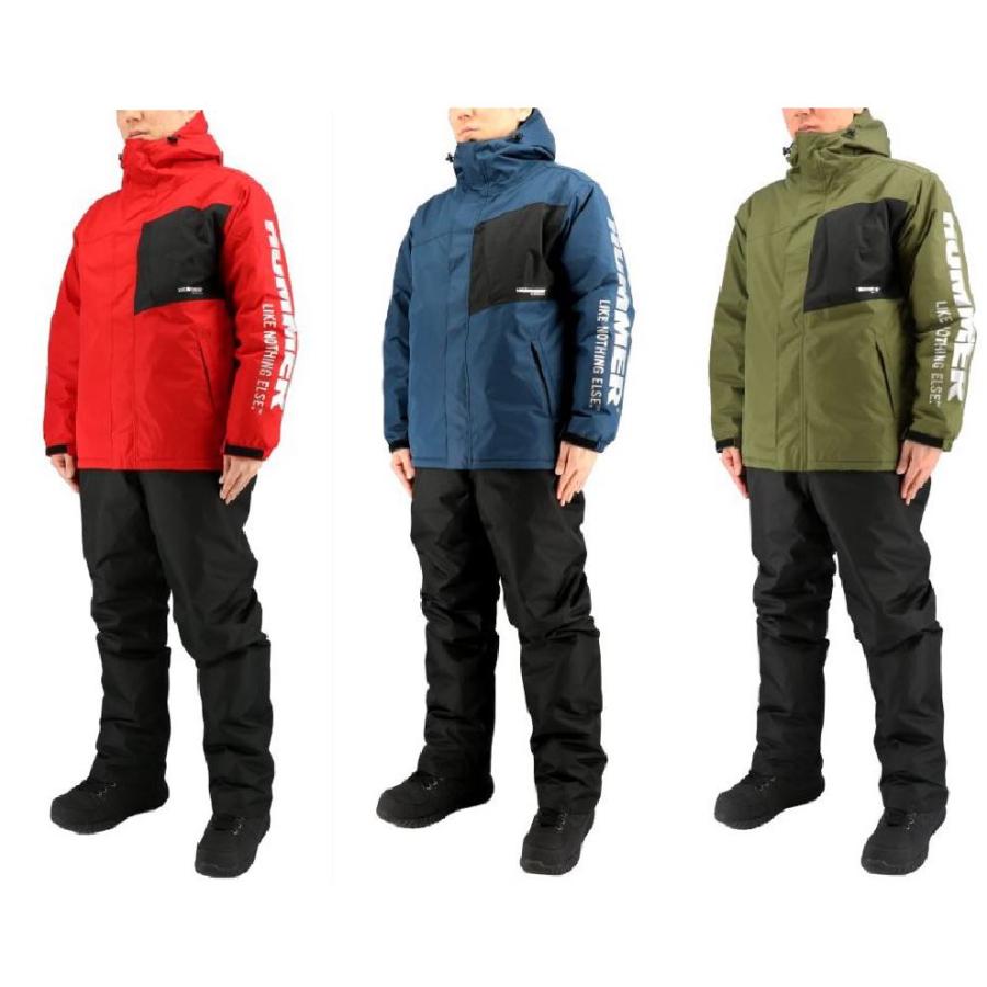 在庫限り】HUMMER（ハマー) 防水防寒スーツ上下セット HM-W1(防水防寒