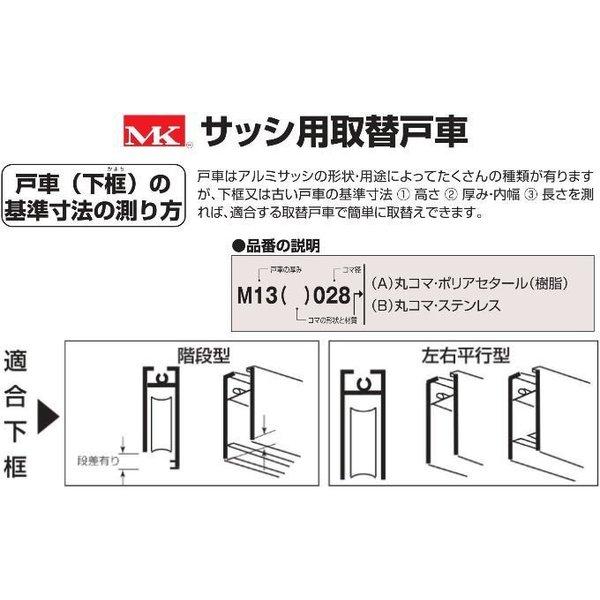 丸喜金属本社 Mk サッシ用取替戸車 M11 A 028型 S 228 M11a0 1個 Mks228m11a0 Toda Kanamono 通販 Yahoo ショッピング
