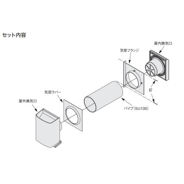 ナスタ NASTA(キョーワナスタ) 換気口セット(活性炭フィルター