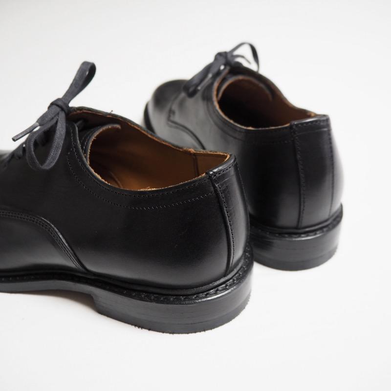 Allen Edmonds アレンエドモンズ プレーントゥシューズ 3Eワイズ TREVOR / BLACK CALFの画像