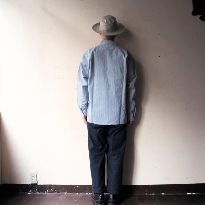 BEN DAVIS（ベンデイビス） ハーフジップワークシャツ 1/2 ZIP LONG