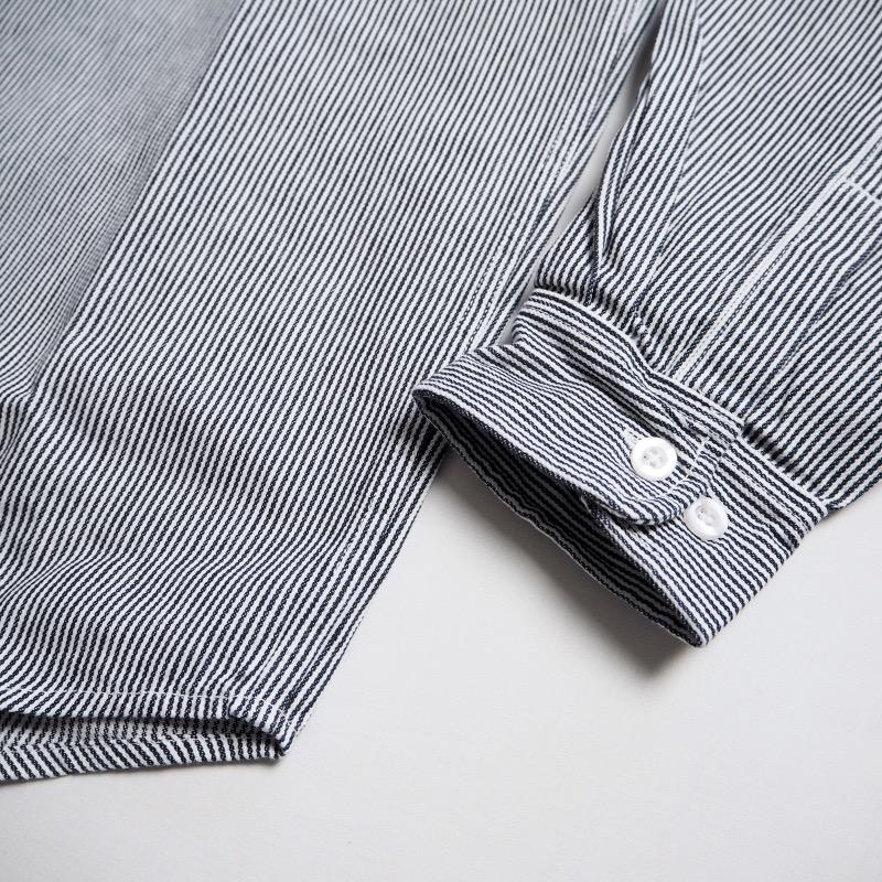 BEN DAVIS（ベンデイビス） ハーフジップワークシャツ LONG SLEEVE 100