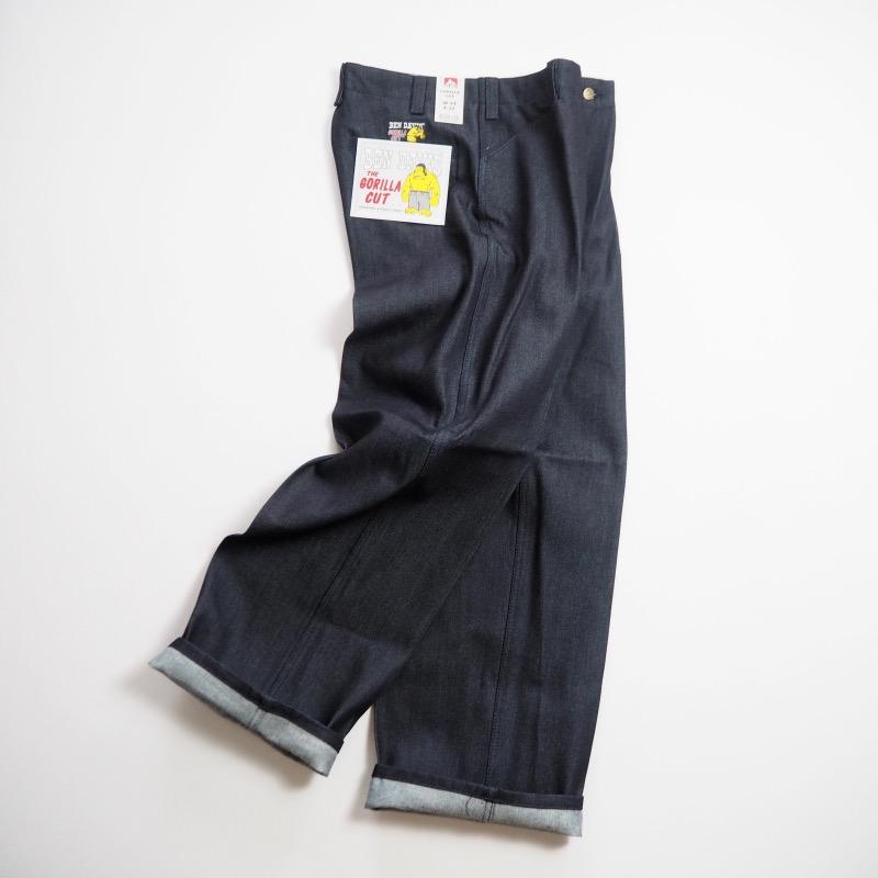 BEN DAVIS（ベンデイビス） デニムワイドワークパンツ GORILLA CUT