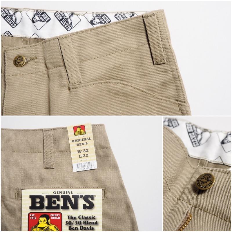 BEN DAVIS（ベンデイビス） チノパン ワークパンツ ORIGINAL BEN'S