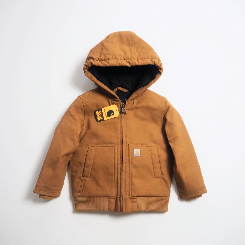 Carhartt カーハート アクティブジャケット キッズ L USED CARHARTT アクティブジャケット youth L 10/12Y | Churchill kids