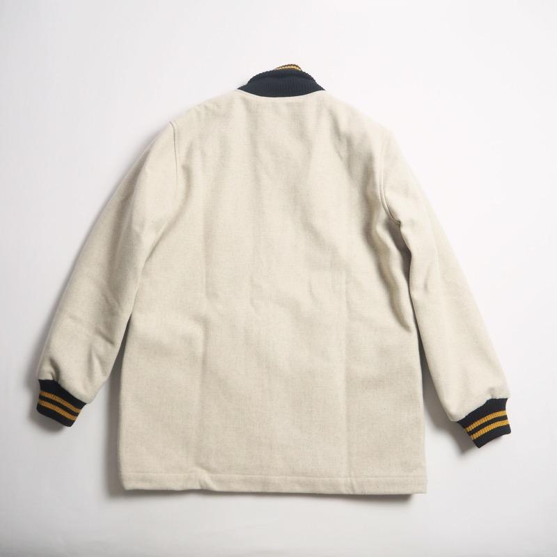 Dehen ディーエン デーヘン スタジャン カーコート CAR COAT w/DECORATION / VANILLA BEANの画像