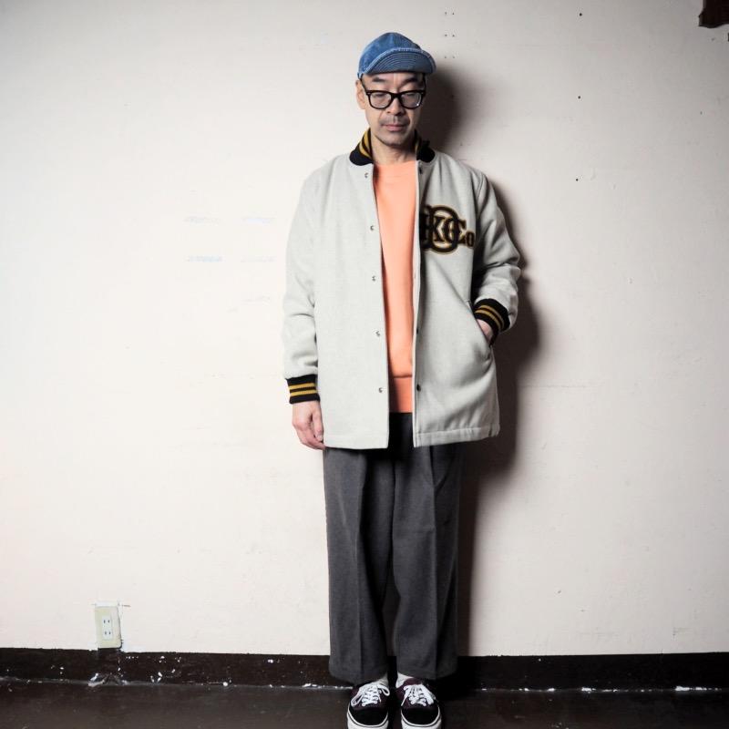 DEHEN ディーエン スタジャン カーコート CAR COAT　ファラオ　L Dehen ディーエン デーヘン スタジャン カーコート CAR COAT w