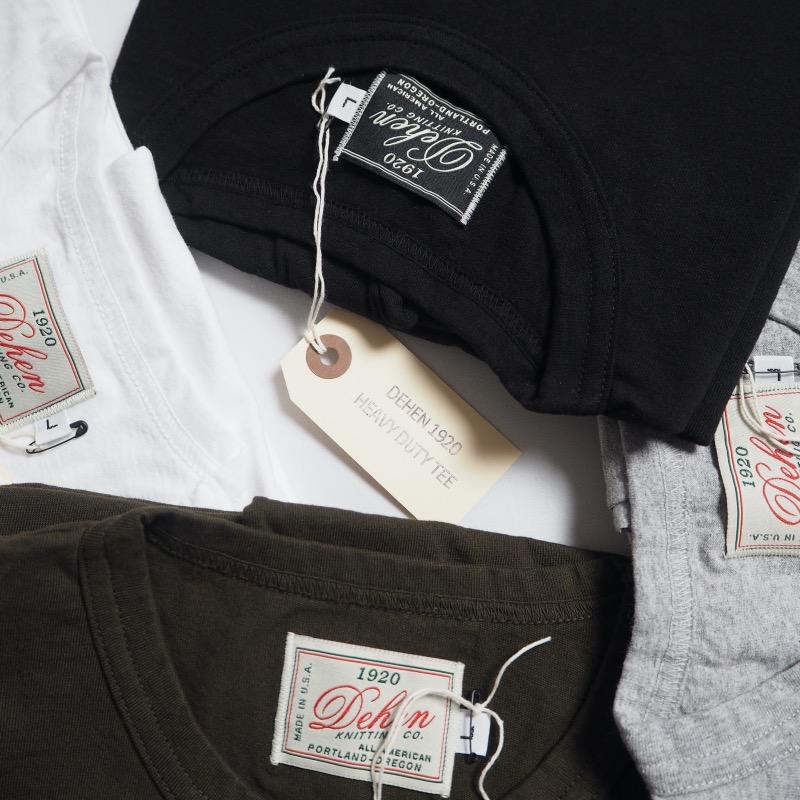 Dehen ディーエン デーヘン ポケットTシャツ HEAVY DUTY TEE SINGLE 