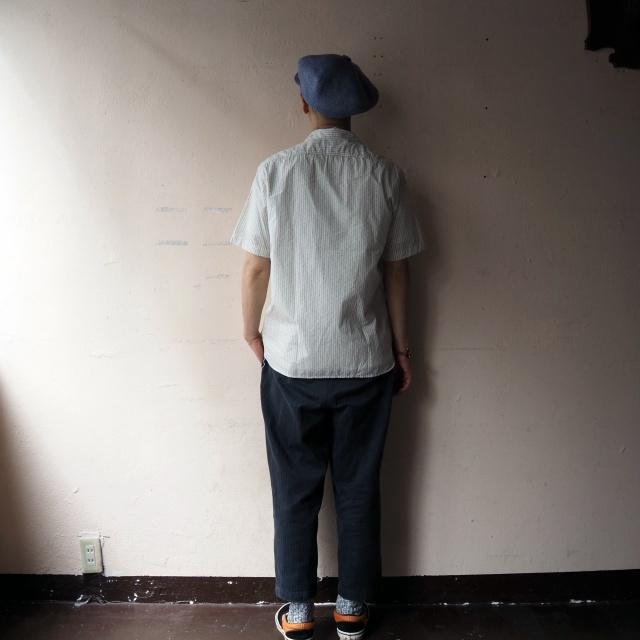 EMPIRE&SONS エンパイアアンドサンズ 半袖オープンカラーシャツ S/S CAMP SHIRT ORGANIC COTTON / 2カラー｜todayisthedayannex｜08