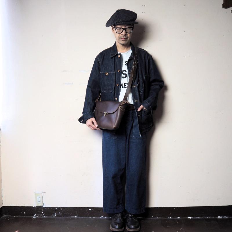 FERNAND LEATHER フェルナンドレザー ショルダーバッグ iPad LATCH POUCH / 2カラーの画像