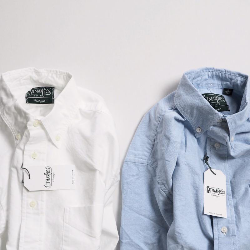 GITMAN VINTAGE ギットマンヴィンテージ オックスフォードボタン GITMAN VINTAGE ギットマンヴィンテージ オックスフォードボタン