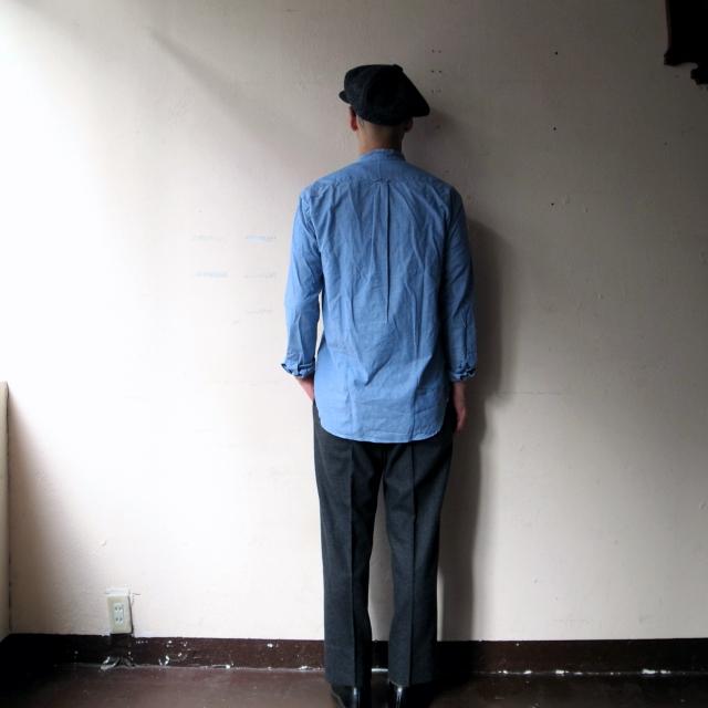 GITMAN VINTAGE ギットマンヴィンテージ シャンブレーバンドカラープル  