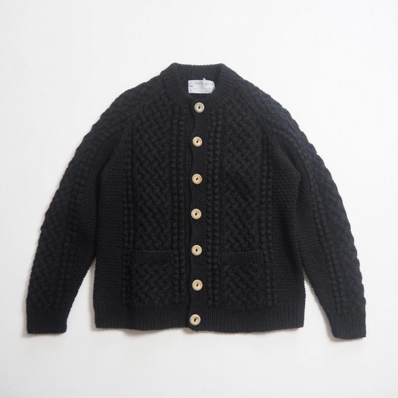 INVERALLAN（インバーアラン） コットンクルーネックカーディガン 4A