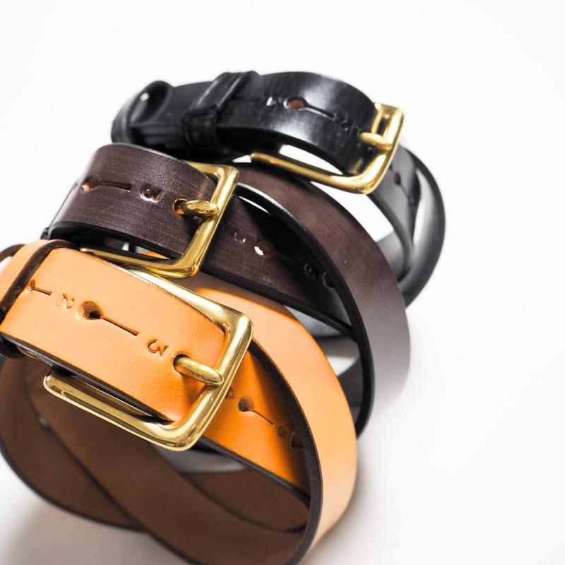 JABEZ CLIFF ジャベツクリフ ベルト STIRRUP LEATHER BELT 28mm幅 / 3カラー｜todayisthedayannex｜05