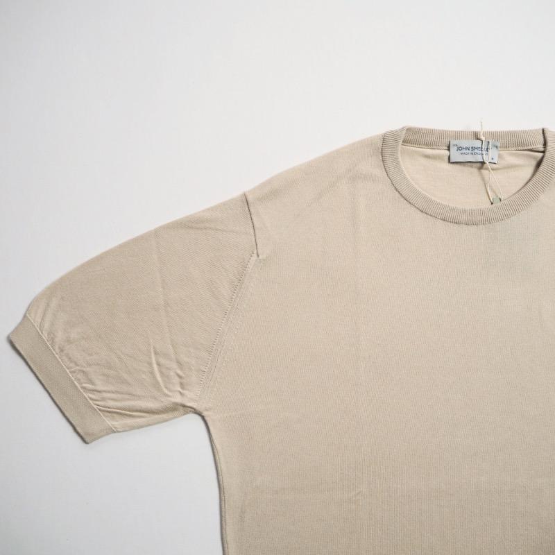 JOHN SMEDLEY ジョンスメドレー 30GGクルーネック半袖コットンニット ニットTシャツ S4633 / 3カラー｜todayisthedayannex｜03