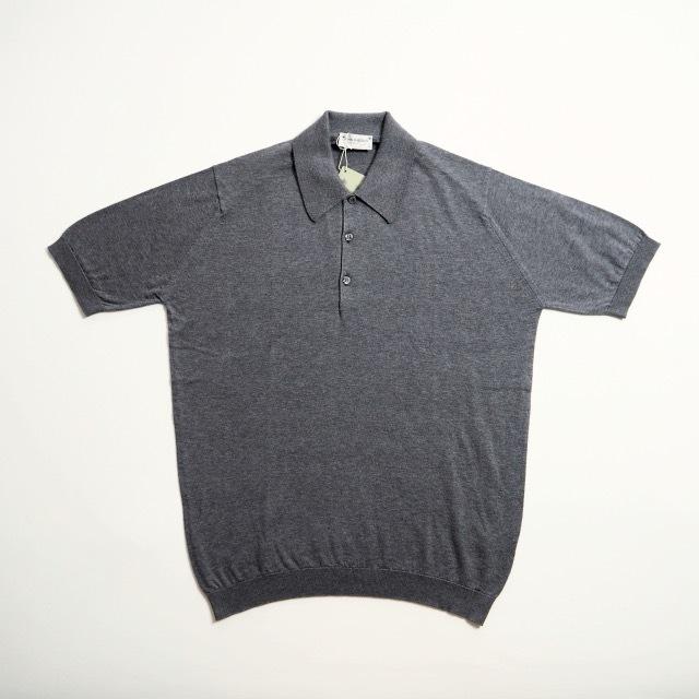 john smedley ジョンスメドレー isis コットンニットポロ JOHN SMEDLEY ジョンスメドレー コットンニットポロ ISIS / 4