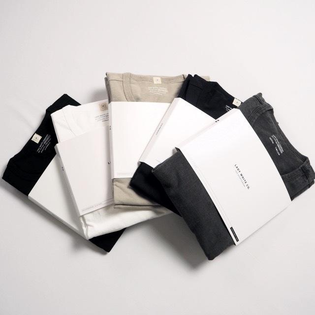 LADY WHITE CO. レディホワイト 2パックチューブTシャツ / 5 LADY WHITE CO. レディホワイト 2パックチューブTシャツ / 5