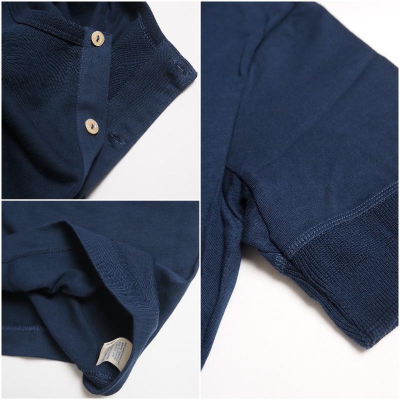 Merz b.Schwanen（メルツベーシュヴァーネン） ヘンリーネックTシャツ