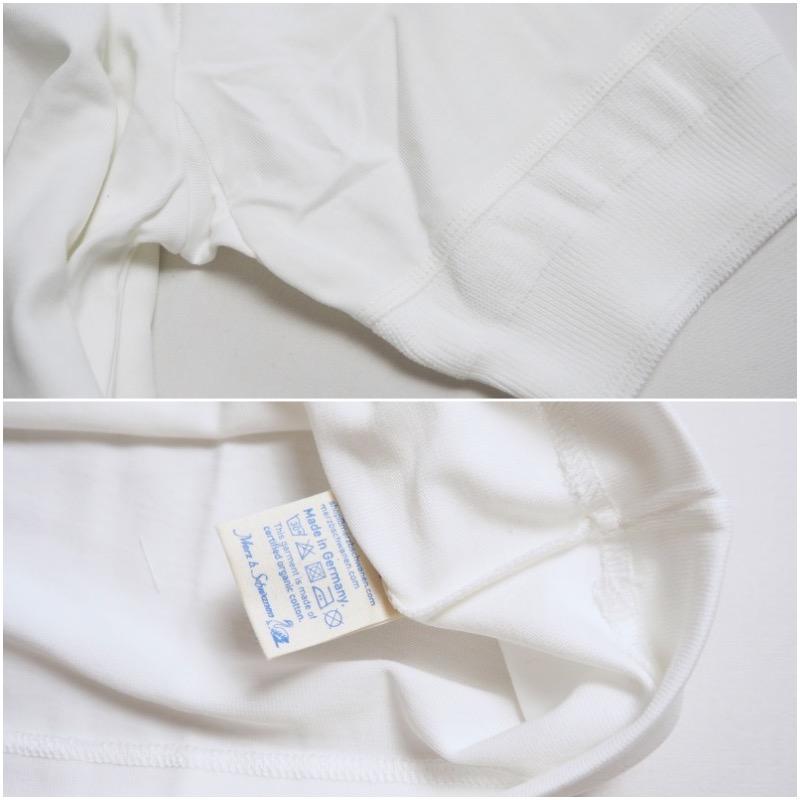 Merz b.Schwanen（メルツベーシュヴァーネン） ヘンリーネックTシャツ
