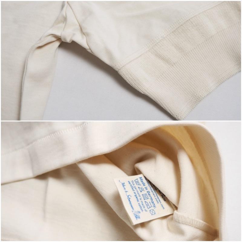 Merz b.Schwanen（メルツベーシュヴァーネン） ヘンリーネックTシャツ