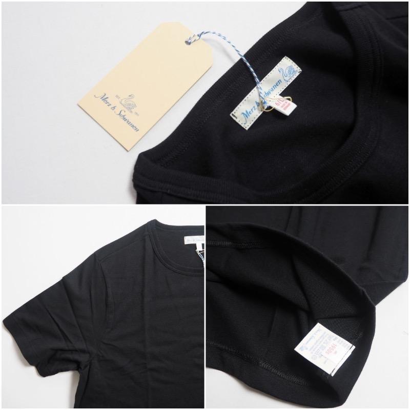 Merz b.Schwanen（メルツベーシュヴァーネン） クルーネックTシャツ 