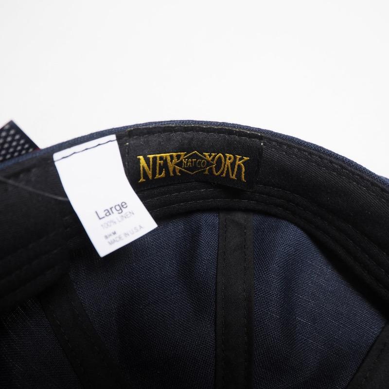 NEW YORK HAT（ニューヨークハット） リネンキャスケット LINEN
