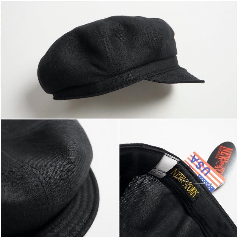 NEW YORK HAT ニューヨークハット リネンキャスケット LINEN NEW YORK HAT ニューヨークハット リネンキャスケット LINEN
