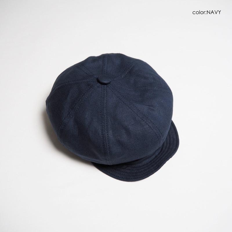 NEW YORK HAT（ニューヨークハット） リネンキャスケット LINEN