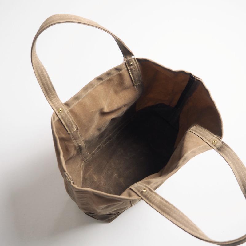 parrot canvas トートバック 新品未使用タグ付　真鍮リベット PARROTT CANVAS パロットキャンバス【MADE IN USA】 ワックス