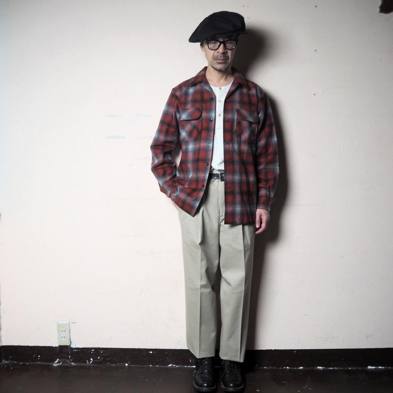 PENDLETON（ペンドルトン） ウォッシャブルウールオープンカラーシャツ