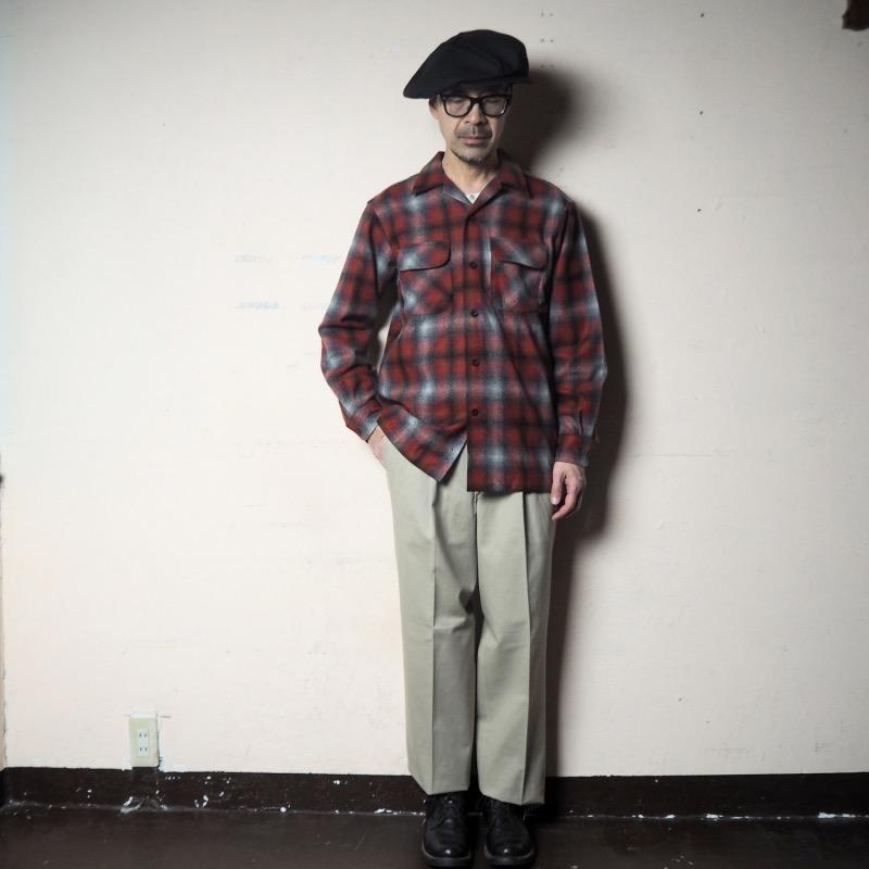 PENDLETON（ペンドルトン） ウォッシャブルウールオープンカラーシャツ