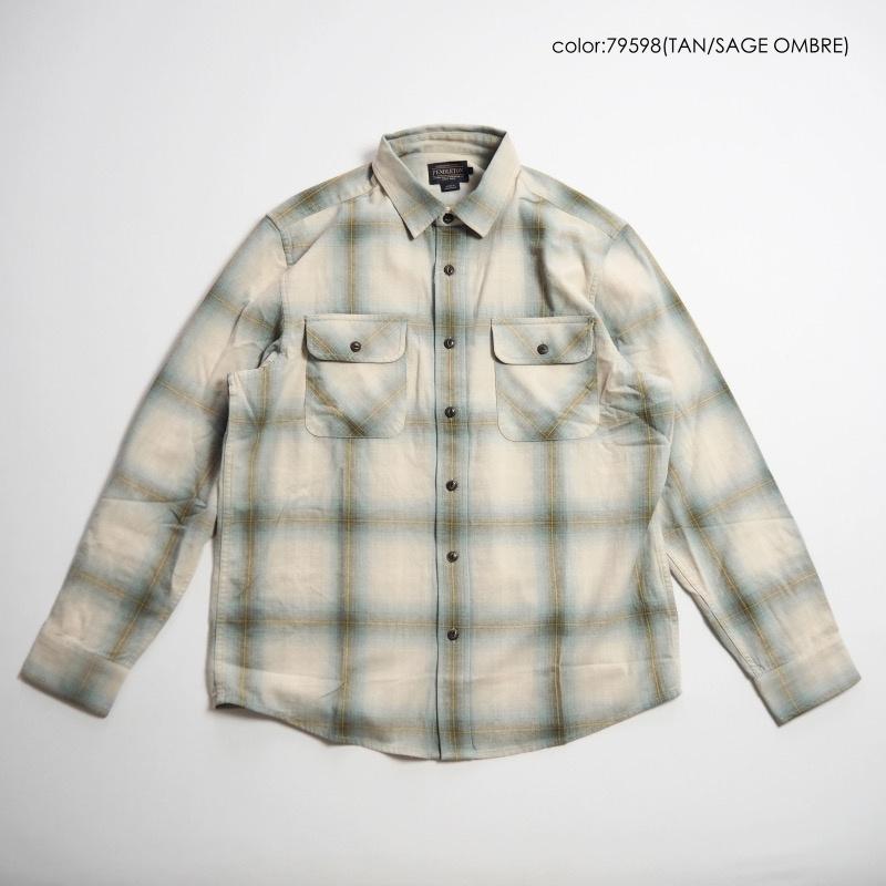 PENDLETON（ペンドルトン） コットンチェックワークシャツ ライト