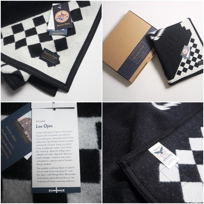 USA製Pendletonペンドルトンウールブランケット大判 PENDLETON ペンドルトン 大判ブランケット LOS OJOS
