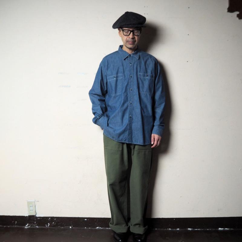 Sewing Chop O'alls（ソーイングチョップオールズ） シャンブレー