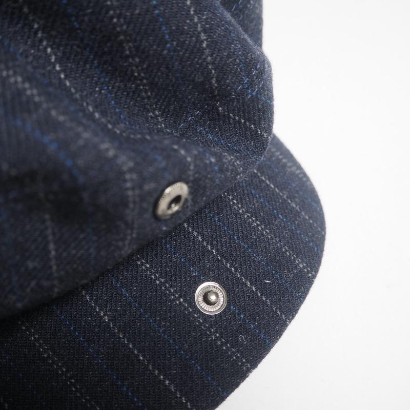 HACKNEY UNION WORKHOUSE ハックニーユニオンワークハウス ハリスツイードハンチング SAVOY CAP / NAVY ...