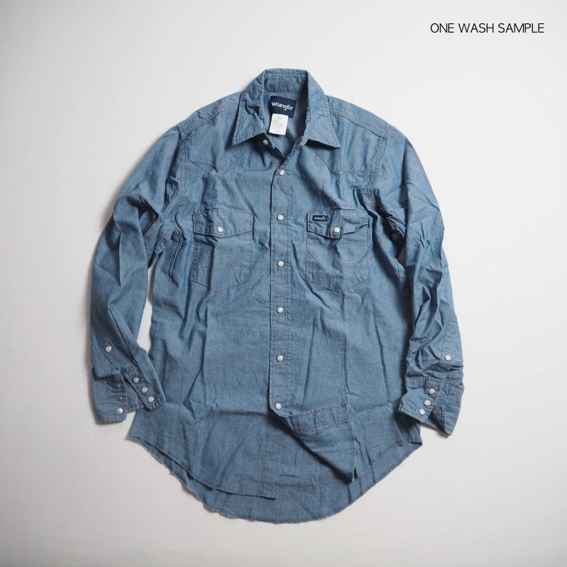 Wrangler（ラングラー） シャンブレーウエスタンシャツ 70136MW