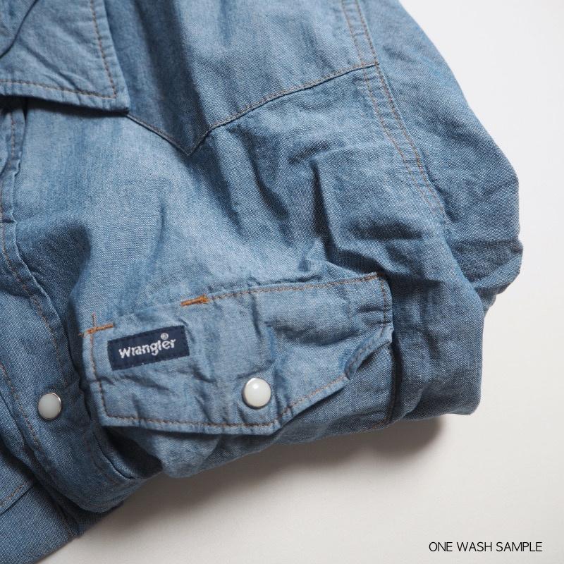 Wrangler（ラングラー） シャンブレーウエスタンシャツ 70136MW