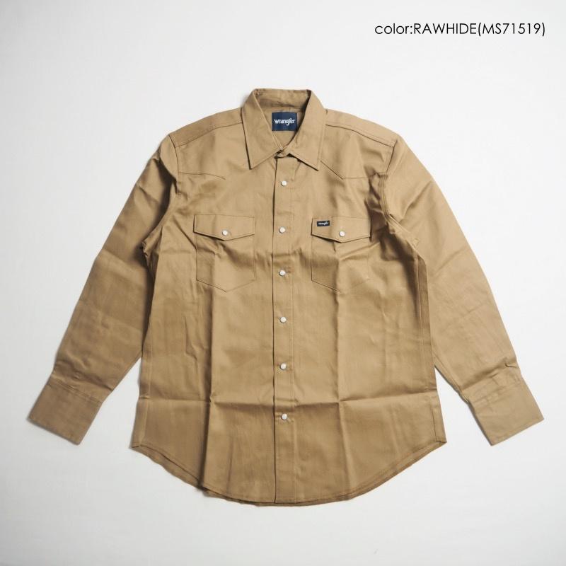 Wrangler（ラングラー） コットンツイル ウエスタンシャツ COWBOY CUT