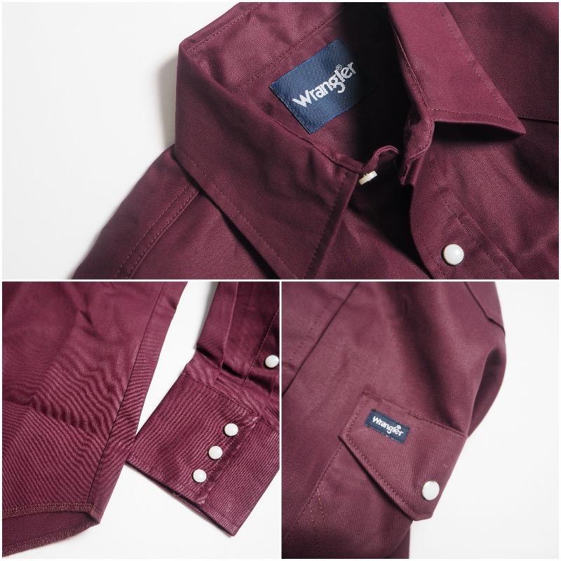 Wrangler（ラングラー） コットンツイル ウエスタンシャツ COWBOY CUT