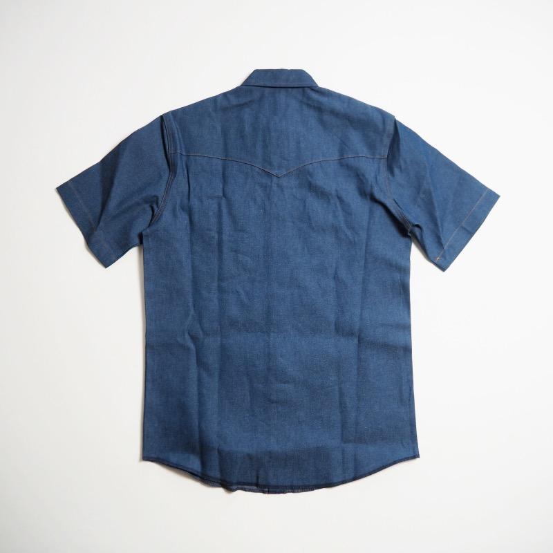 Wrangler（ラングラー） 半袖デニムウエスタンシャツ MS3127B / RIGID