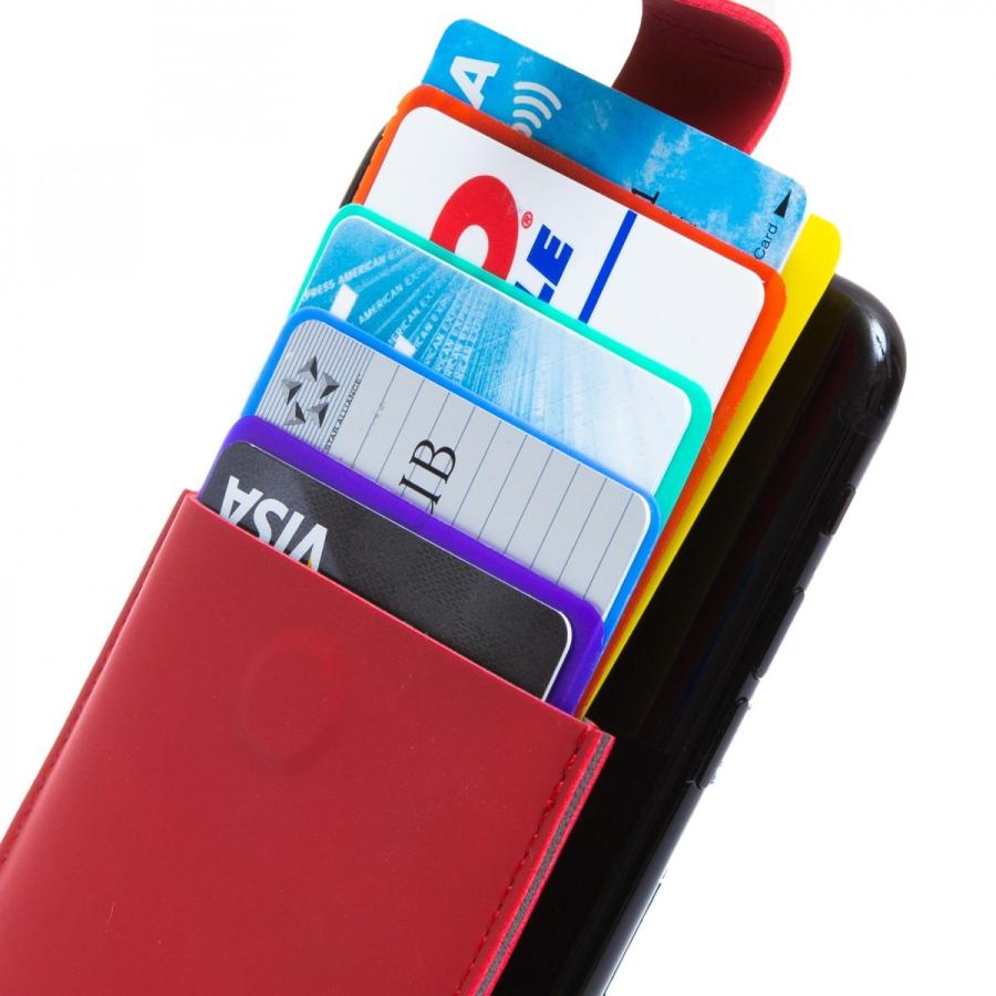 スマホ カードケース 5枚収納 カードポケット カードホルダー