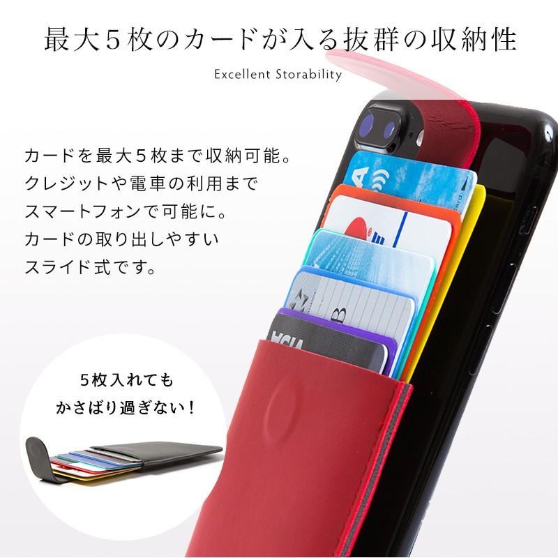 スマホ カードケース 5枚収納 カードポケット カードホルダー ワンタッチロック 貼り付け Suica カード入れ Iphone Android対応 Iphone7 7plus 6 6s 5s 8 Todays Store 通販 Yahoo ショッピング