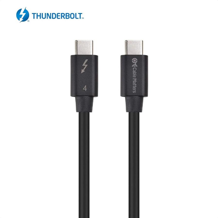 Intel Thunderbolt 認証取得 Cable Matters Thunderbolt ケーブル 40 Gbps サンダーボル
