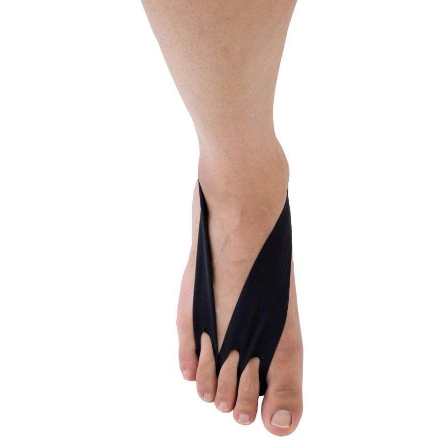 フロッグハンド クロスタイプ正規品靴の中でも足指トレーニング (L:25cm-28cm, ブラック)|todaysun|05