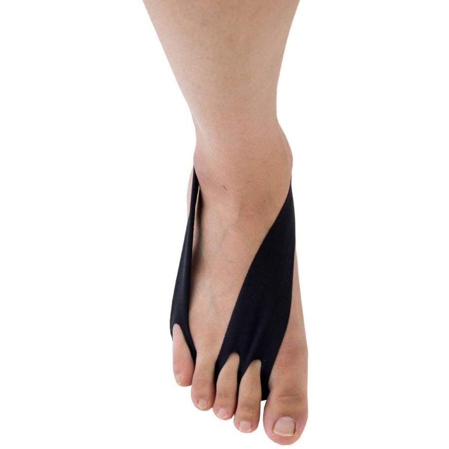 フロッグハンド クロスタイプ正規品靴の中でも足指トレーニング (L:25cm-28cm, ブラック)|todaysun|07