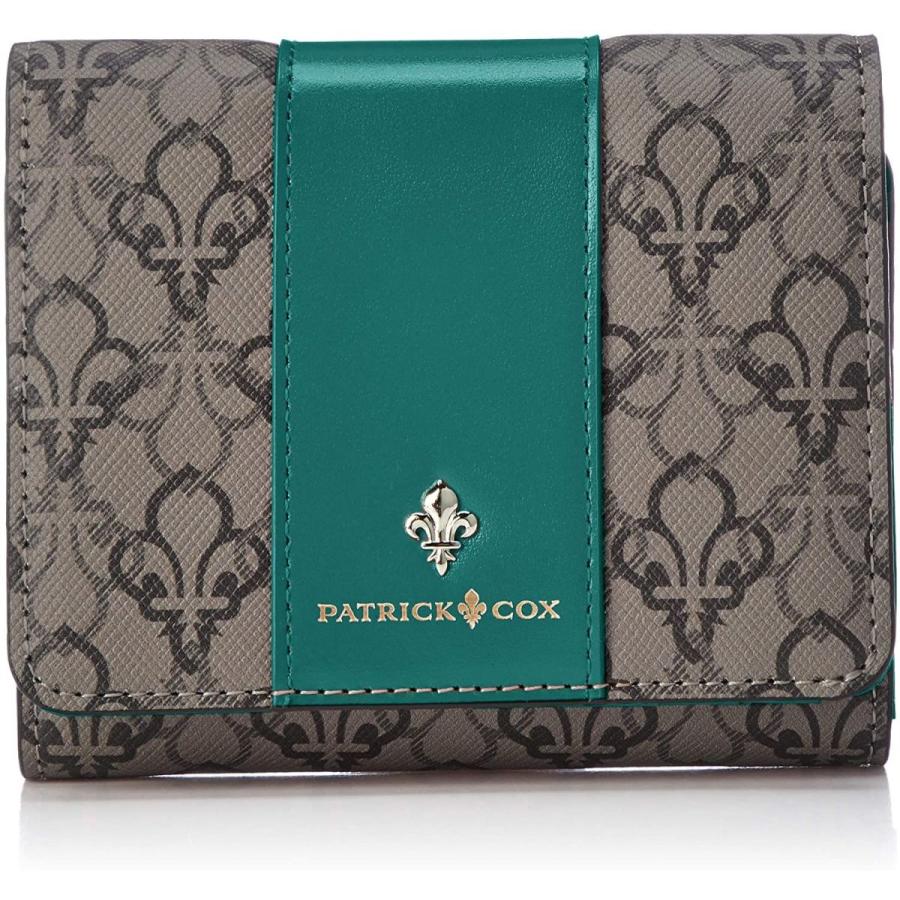 新到着 二つ折り財布 パトリックコックス バロン グリーン レディース 財布