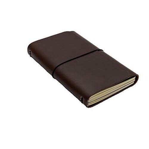 LOUISE CARMEN(ルイーズカルメン) 手帳 ノートカバー フランス製 高級本革 手作りA5スリムサイズ ロードブック チェスナッツ