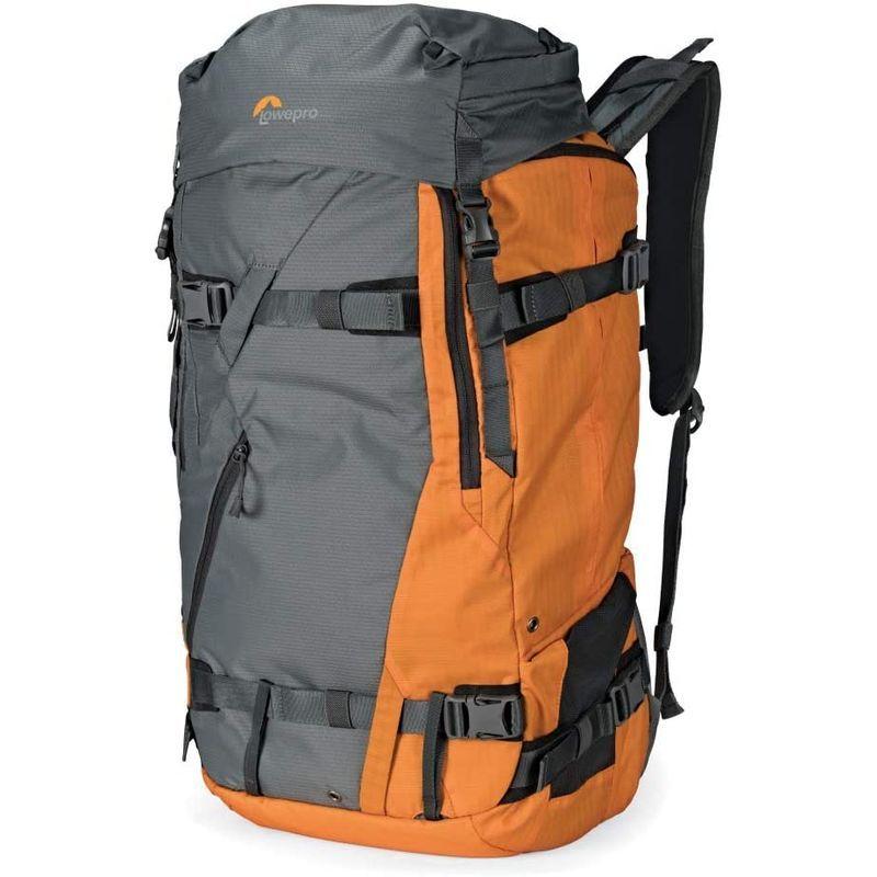 Lowepro カメラバッグ パウダー BP500AW グレー/オレンジ 51L レインカバー付属 LP37230-PWW カメラバッグ パウダー BP500AW グレー/オレンジ 51L レインカバー付属 LP37230 PWW