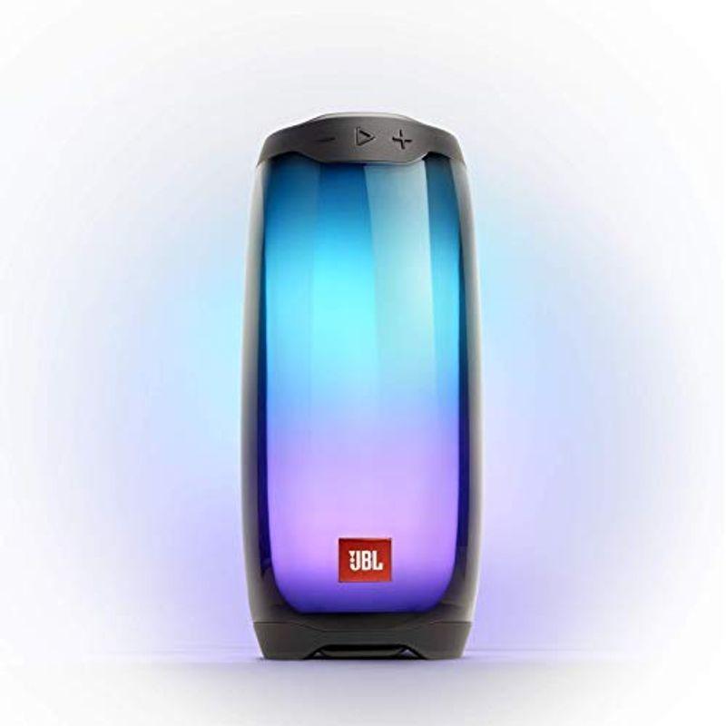 JBL PULSE 4 Bluetoothスピーカー USB C充電/IPX7防水/マルチカラーLED搭載/ポータブル ブラック JBLPU